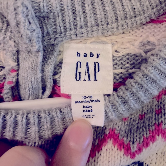 Gap Fair Isle Knit Sweater Dress - Picture 4 of 4